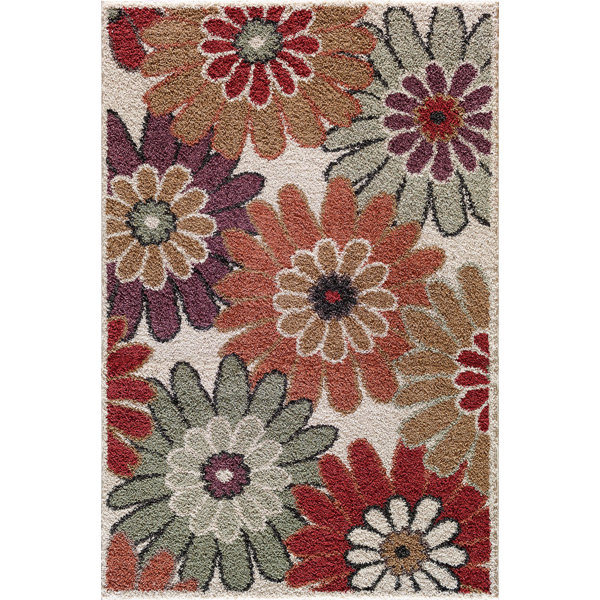 Wildon Home® Floral Rug Wayfair